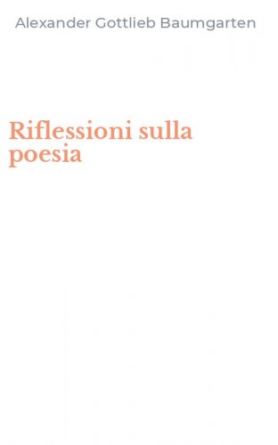 Riflessioni sulla poesia