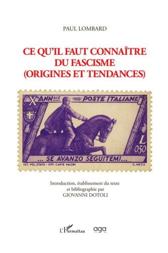 Ce qu'il faut connaitre du fascisme (origines et tendances)