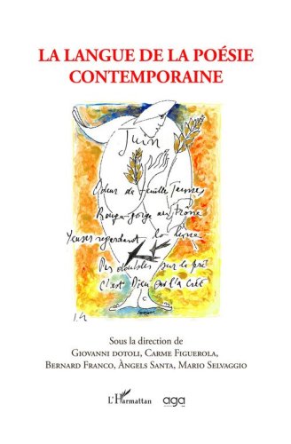 La langue de la po&eacute;sie contemporaine