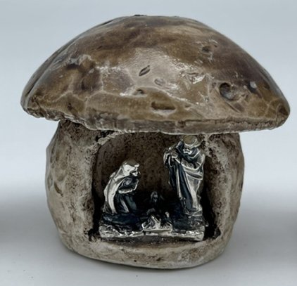 FUNGO PRESEPE RESINA 4CM