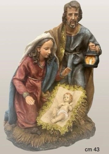 GRUPPO SACRA FAMIGLIA RESINA