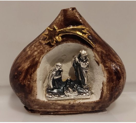 PRESEPE CASTAGNA DIM. 5X5 CM