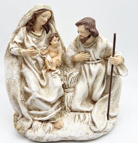 SACRA FAMIGLIA RESINA 18.5 CM