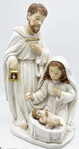 SACRA FAMIGLIA RESINA  27 CM