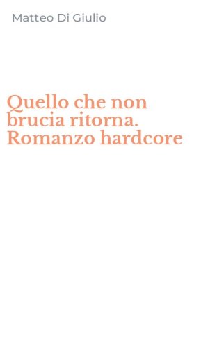Quello che non brucia ritorna. Romanzo hardcore