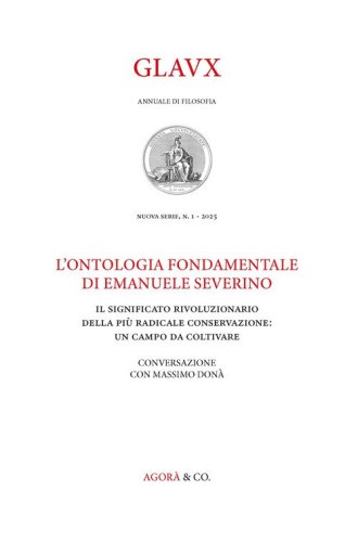 Glavx. Annuale di filosofia. Nuova serie