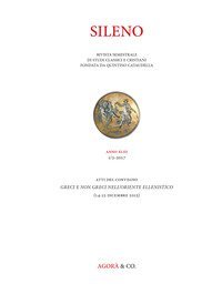 Sileno. Rivista di studi classici e cristiani