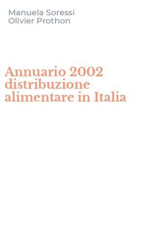 Annuario 2002 distribuzione alimentare in Italia
