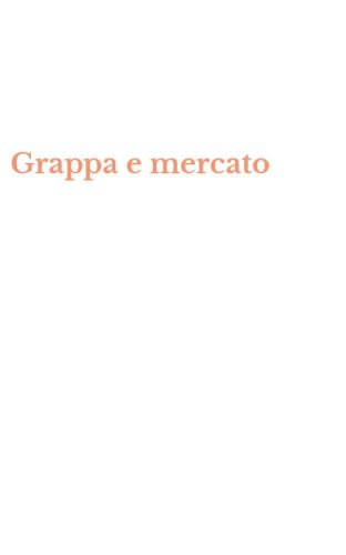 Grappa e mercato