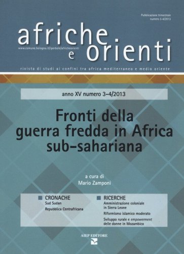 Afriche e orienti - SUB-SAHARIANA