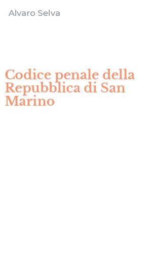Codice penale della Repubblica di San Marino