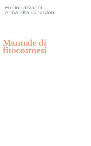 Manuale di fitocosmesi