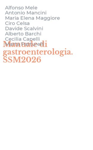 Manuale di gastroenterologia. SSM2026