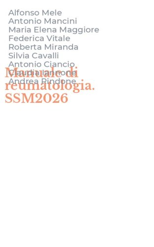 Manuale di reumatologia. SSM2026