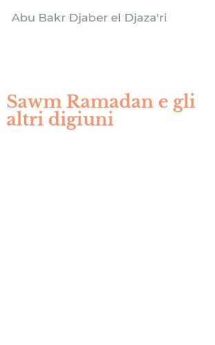 Sawm Ramadan e gli altri digiuni