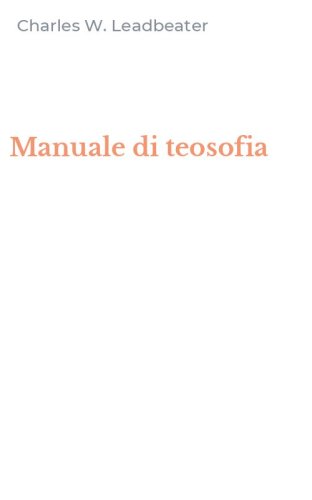 Manuale di teosofia