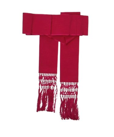 PAONAZZO FASCIA PER VESCOVO/CON FRANGIA H 12 CM