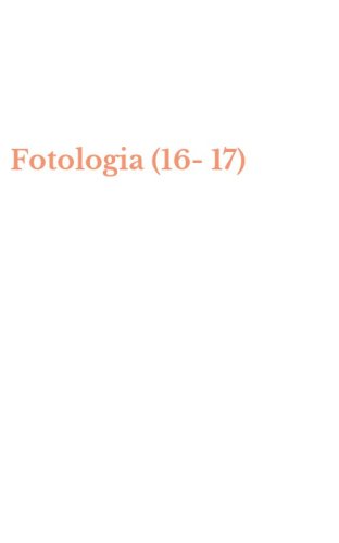 Fotologia (16-17)