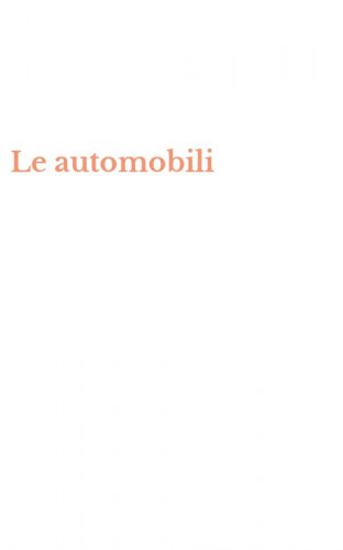 Le automobili