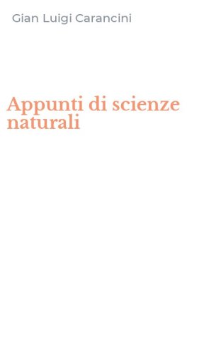 Appunti di scienze naturali