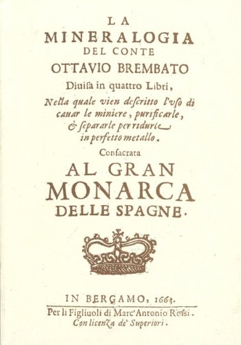 La mineralogia (rist. anast. 1663)