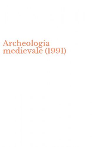 Archeologia medievale (1991)