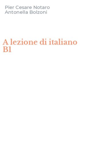 A lezione di italiano B1