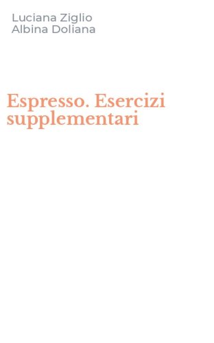 Espresso. Esercizi supplementari