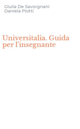 Universitalia. Guida per l'insegnante