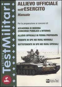 Allievo ufficiale nell'esercito. Manuale