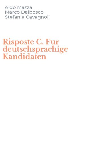 Risposte C. Fur deutschsprachige Kandidaten