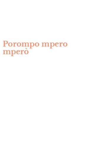 Porompo mpero mper&ograve;