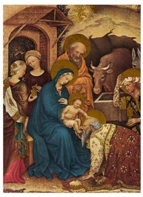 BIGLIETTO ''ADORAZIONE DEI MAGI'' - Gentile Da Fabriano