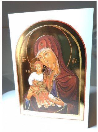 BIGLIETTO ''LA MADRE CHE INDICA LA VIA''