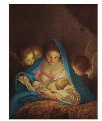BIGLIETTO ''LA SANTA NOTTE'' - Carlo Maratta (1625-1713)