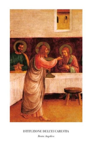 ISTITUZIONE DELL'EUCARESTIA - IMMAGINETTE FORM. 7X11 (HX)