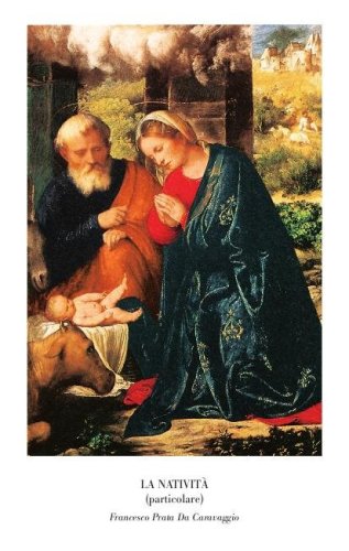LA NATIVITA' (PARTICOLARE) - IMMAGINETTE FORM. 7X11 (HX)