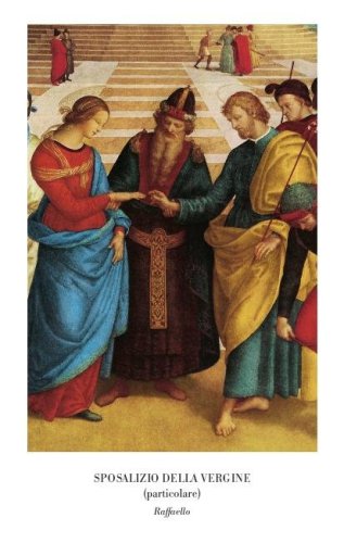 - SPOSALIZIO DELLA VERGINE (PARTICOLARE) - IMMAGINETTE FORM. 7X11 (HX)