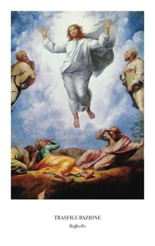 TRASFIGURAZIONE - Immaginetta formato 7X11 cm