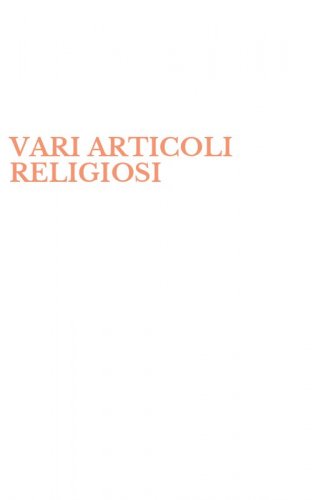 VARI ARTICOLI RELIGIOSI - CROCI PAPA, ROSARI, QUADRETTI, PORTACHIAVI, LAMPADE