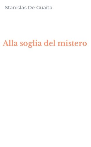Alla soglia del mistero