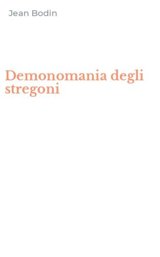 Demonomania degli stregoni