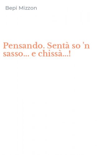 Pensando. Sent&agrave; so 'n sasso... e chiss&agrave;...!
