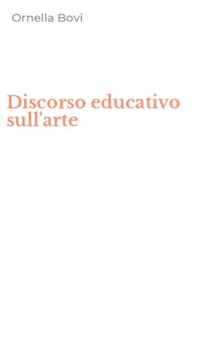 Discorso educativo sull'arte