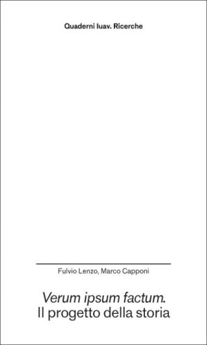 Verum ipsum factum. Il progetto della storia