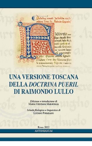 Una versione toscana della &laquo;Doctrina pueril&raquo; di Raimondo Lullo