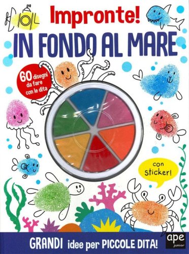 In fondo al mare. Impronte!