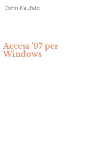 Access '97 per Windows