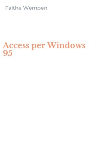 Access per Windows 95