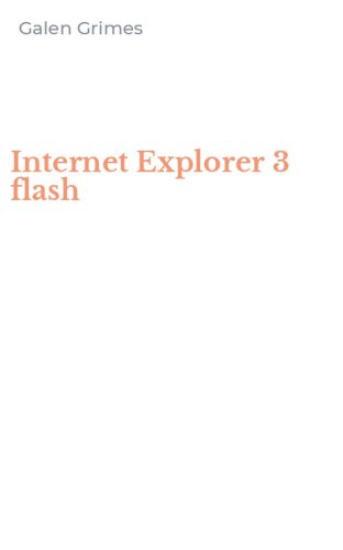 Internet Explorer 3 flash